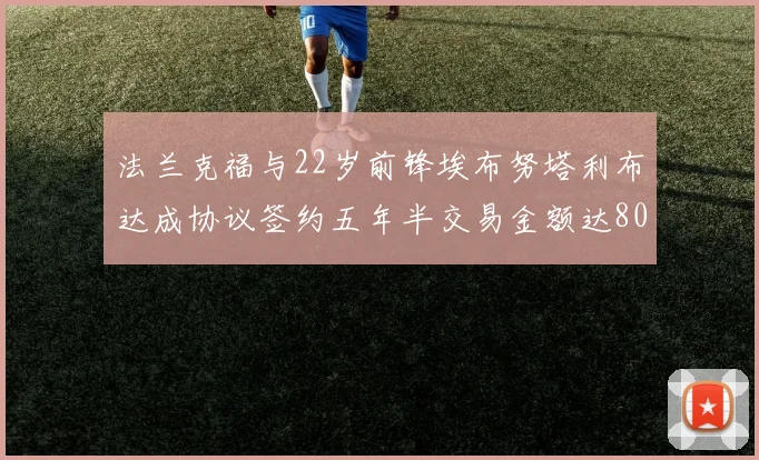 法兰克福与22岁前锋埃布努塔利布达成协议签约五年半交易金额达800万欧元