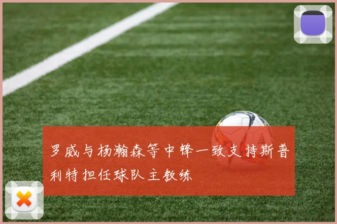 罗威与杨瀚森等中锋一致支持斯普利特担任球队主教练